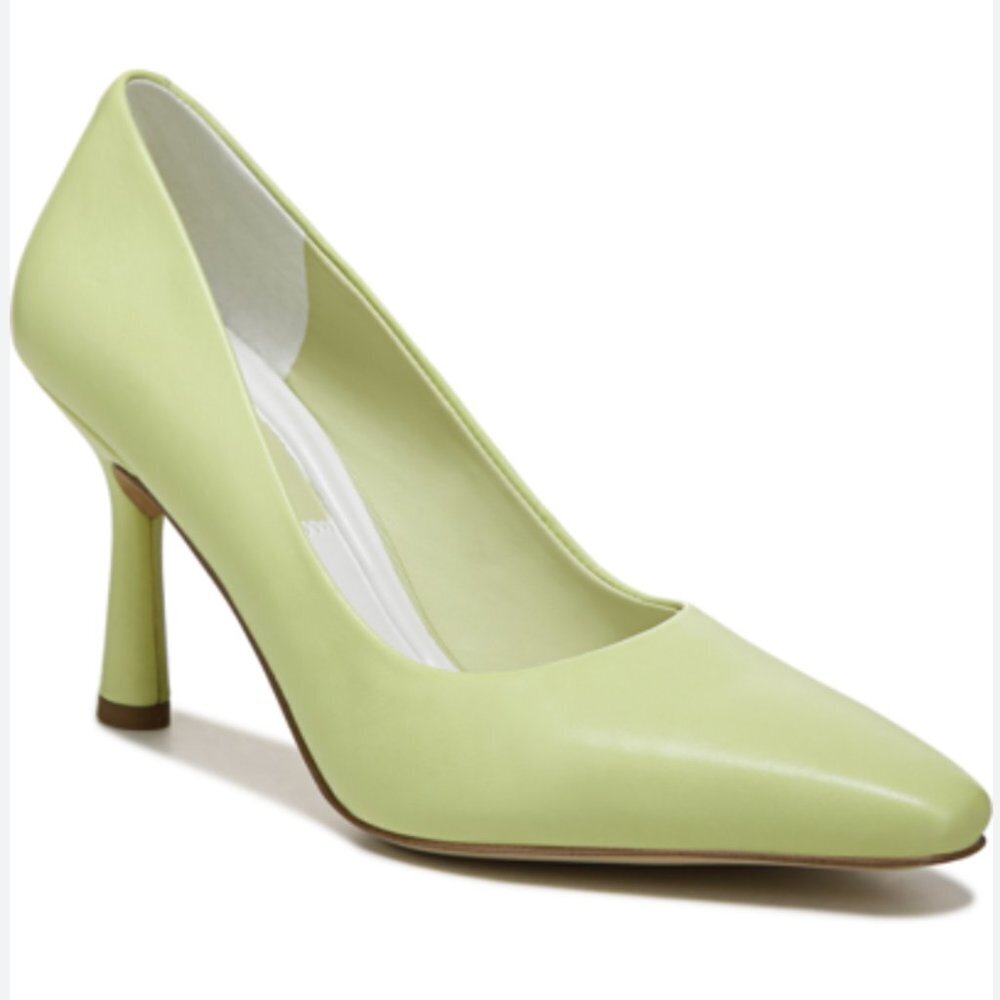 FRANCO SARTO Mills Pumps Women's Shoes In Pistachio Leather